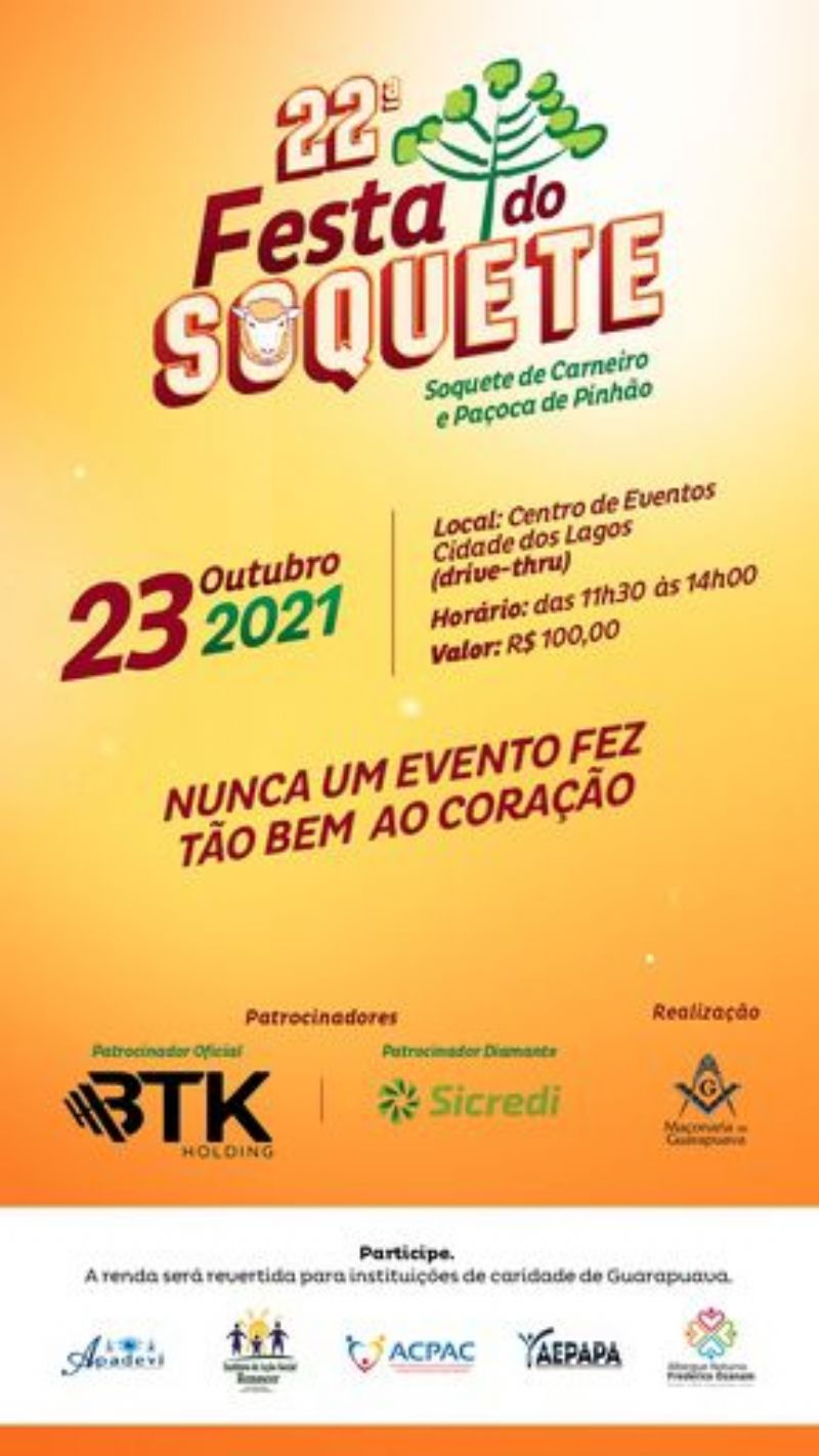 Sindicato Rural de Guarapuava apoia 22ª Festa do Soquete